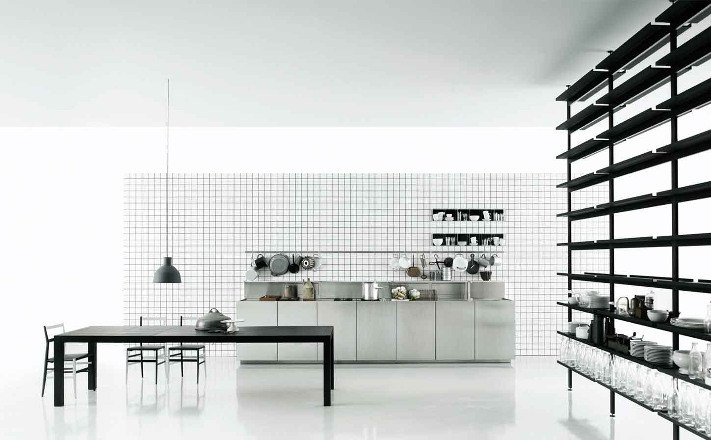 Italian elegance Boffi kitchen furniture